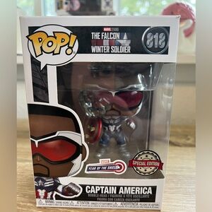 NIB Captain American Falcon Winter Soldier Funko
